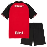 Günstige Fußballtrikots Stade Rennais Kinder Heimtrikot 2025-26 Kurzarm